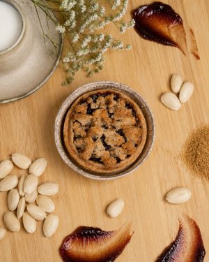 Crostatina Integrale Frutti di Bosco<br>Senza glutine - Senza lattosio<br>90g