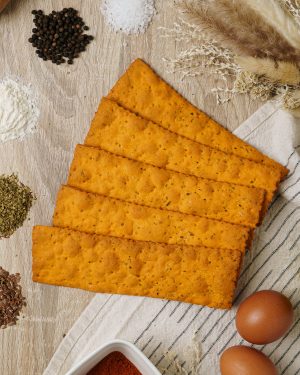 Cracker Pomodoro e Origano<br>Senza glutine - Senza lattosio<br>160g