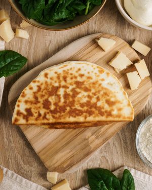 Crescione Spinaci Grana e Mozzarella<br>Senza glutine - Senza lattosio<br>230g