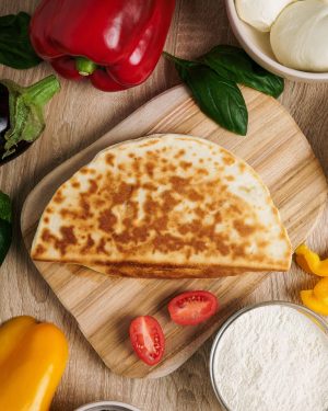 Crescione Verdure grigliate e Mozzarella<br>Senza glutine - Senza lattosio<br>230g