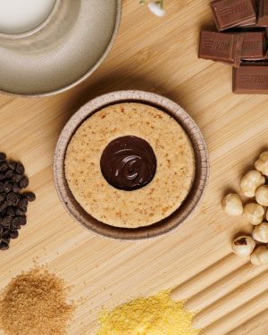 Crostatina con Crema di Nocciola<br>Senza glutine - Senza lattosio<br>80g