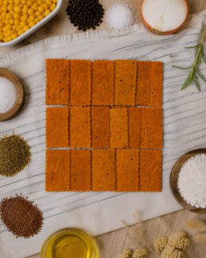 Mini Cracker Pomodoro e Origano<br>Senza glutine - Senza lattosio<br>80gr