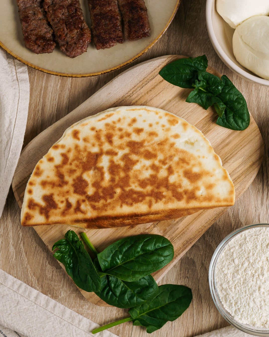 Crescione Friarelli Salsiccia Mozzarella