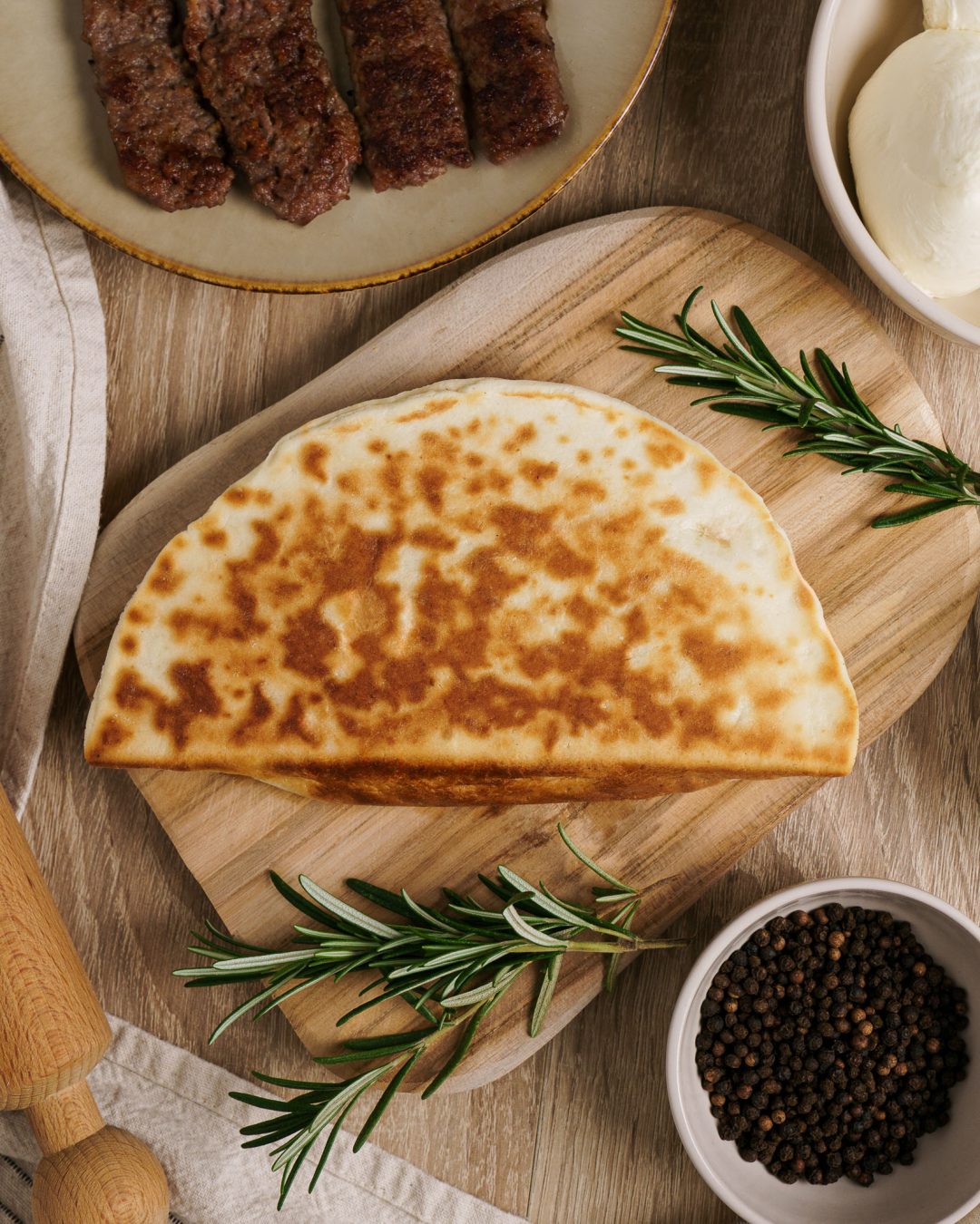 Crescione Patate Salsiccia Mozzarella